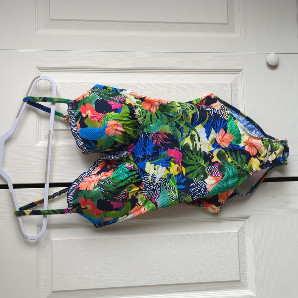 Pour Moi Havana Breeze Padded Underwire Control Swimsuit